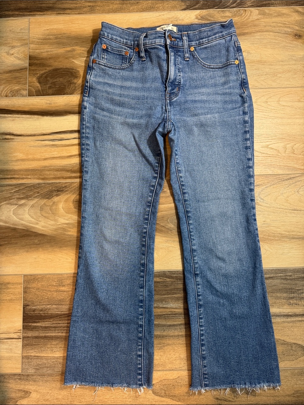 Madewell Mid-Rise Kick Out Jeans Women's Size 27 with 26" Inseam